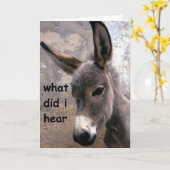 MULE-ISH 40ste VERJAARDAG HUMOR Kaart (Gele Bloem)