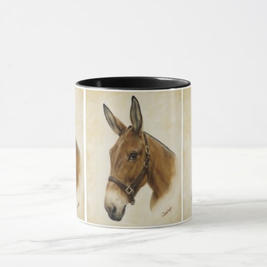 Mule Mok in zwart (Midden)