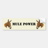Mule Power Bumpersticker (Voorkant)