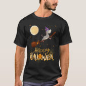 Mule Ride Witch Shotgun Mule Halloween T-shirt (Voorkant)