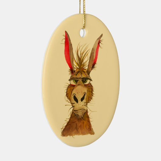 Mule Tide! Keramisch Ornament (Rechts)