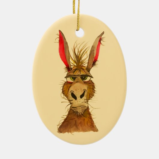 Mule Tide! Keramisch Ornament (Achterkant)