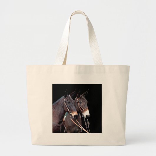 Mule Twosome Grote Tote Bag (Voorkant)