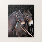 Mule Twosome Legpuzzel (Verticaal)