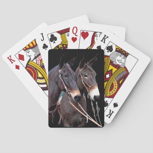 Mule Twosome Pokerkaarten (Achterkant)