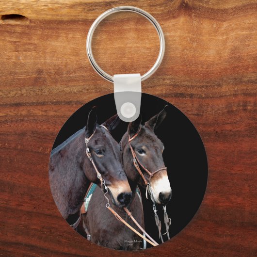 Mule Twosome Sleutelhanger (Voorkant)
