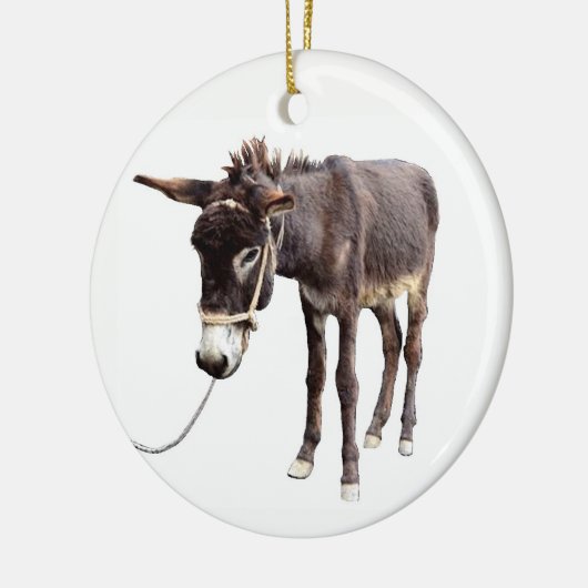 Mule van kolenmijnen keramisch ornament (Links)