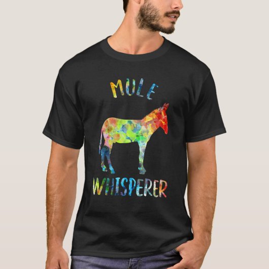 Mule Whisperer Mule Quote T-shirt (Voorkant)