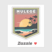 Mulegé Baja California Sur Mexico RV Sticker (Vel)