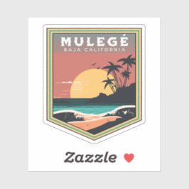 Mulegé Baja California Sur Mexico RV Sticker