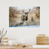 Mulehertenbok en -geit poster (Keuken)