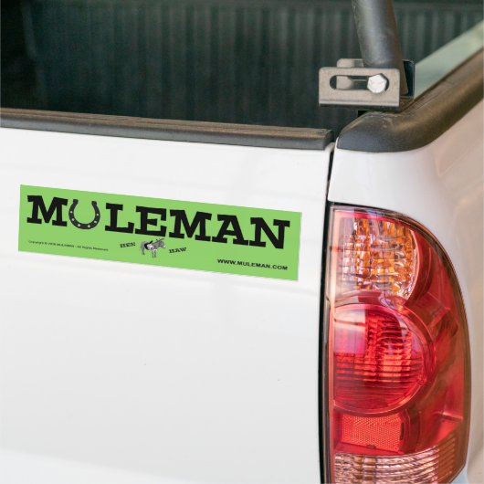 MULEMAN Bumpersticker (Op Truck)