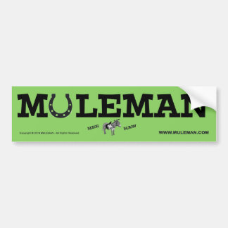 MULEMAN Bumpersticker