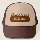 Mules Rule! Trucker Pet (Voorkant)