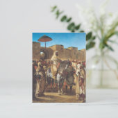 Muley Abd-ar-Rhaman , de sultan van Marokko Briefkaart (Staand voorkant)