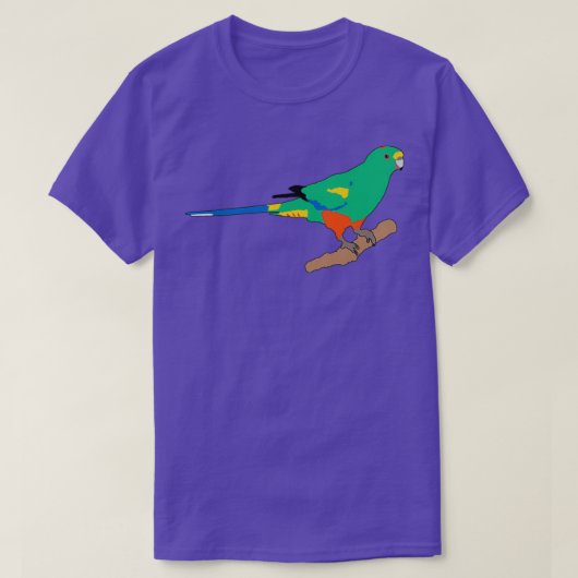 Mulga Parrot T-shirt (Design voorkant)