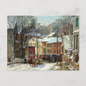 Mulhaupt - Winter in Gloucester Briefkaart (Voorkant)