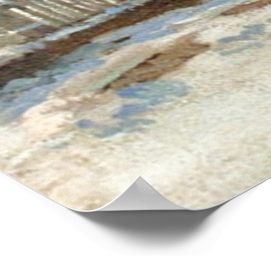 Mulhaupt - Winter in Gloucester Poster (Hoek)