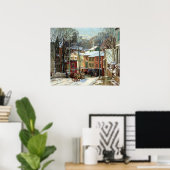 Mulhaupt - Winter in Gloucester Poster (Thuiskantoor)