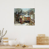 Mulhaupt - Winter in Gloucester Poster (Keuken)
