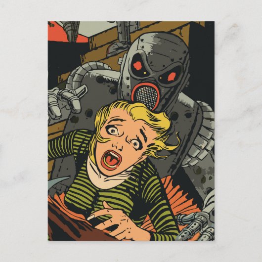 Mulher em fuga briefkaart (Voorkant)