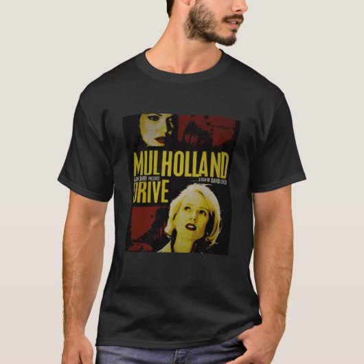 MULHOLLAND DRIVE DAVID LYNCH T-SHIRT (Voorkant)