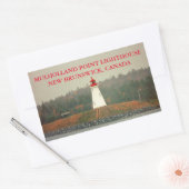 Mulholland Point Lighthouse, NB Canada Stickers (Envelop)