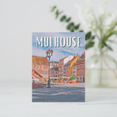 Mulhouse Photo Vintage Briefkaart (Staand voorkant)
