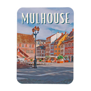 Mulhouse Photo Vintage Magneet