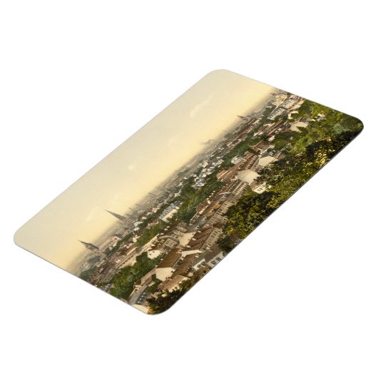 Mulhouse uit het zuiden, Elzas, Frankrijk Magneet (Linkerzijde)