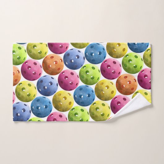 Mulitcolor Pickleball Sweat Towel Handdoek (Handdoek)