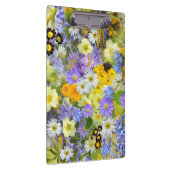 MULITCOLORED FLORAL ACHGROUND PATROON KLEMBORD (Rechts)