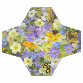 MULITCOLORED FLORAL ACHGROUND PATROON VOETBAL (Enkel)