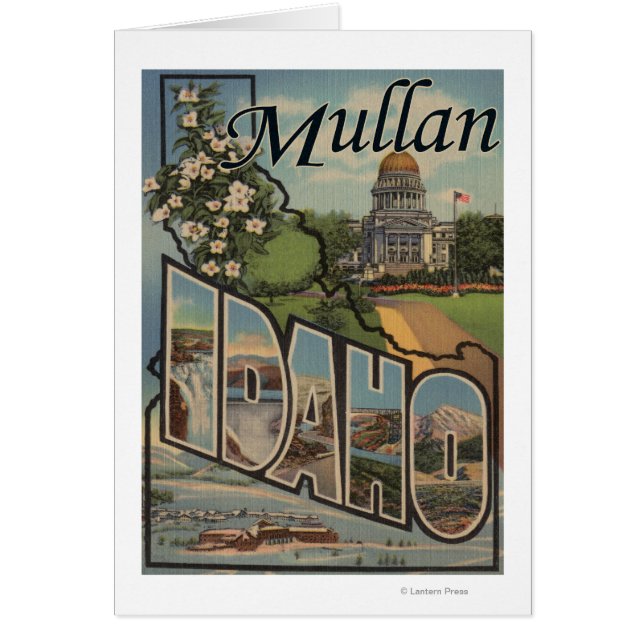 Mullan, IdahoLarge Letter ScenesMullan, ID (Voorkant)