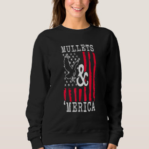 Mulle USA Eagle Mullet Merica Amerikaans FLA Trui