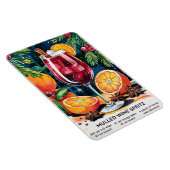 Mulled Wine Spritz Vakantie Cocktail Recept Magneet (Rechterzijde)