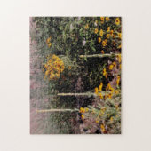 Mulleins Black Eyed Susan Flower Art Legpuzzel (Verticaal)