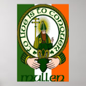 Mullen Clan Motto Poster Print (Voorkant)