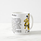 Muller Family Crest mok (Voorkant rechts)