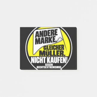 Müller nicht kaufen post-it® notes