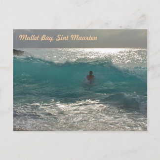 Mullet Bay, SXM Briefkaart