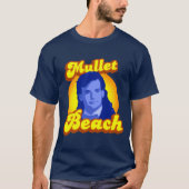 Mullet Beach gekste T-shirt (Voorkant)