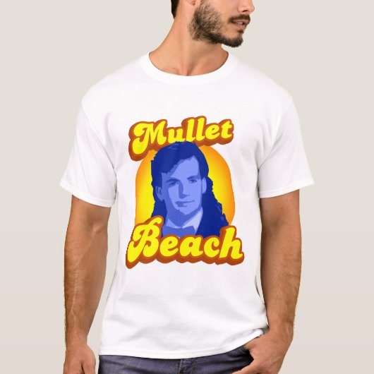 Mullet Beach T-shirt (Voorkant)