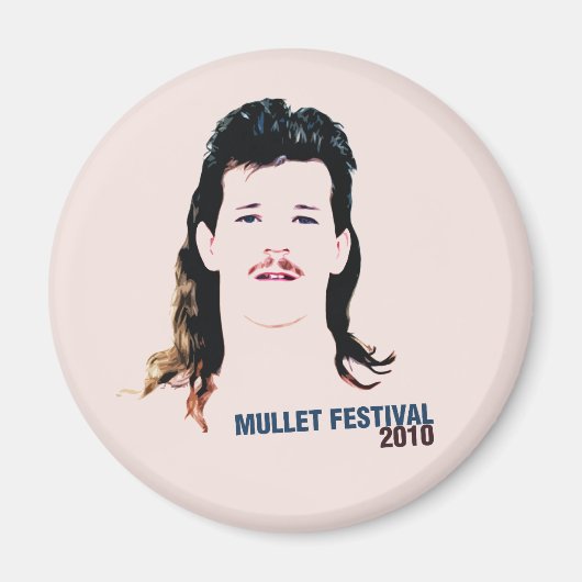 Mullet Festival 2010 Magneet (Voorkant)