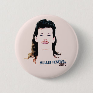 Mullet Festival 2010 Ronde Button 5,7 Cm
