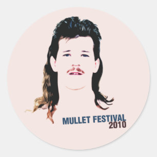 Mullet Festival 2010 Ronde Sticker