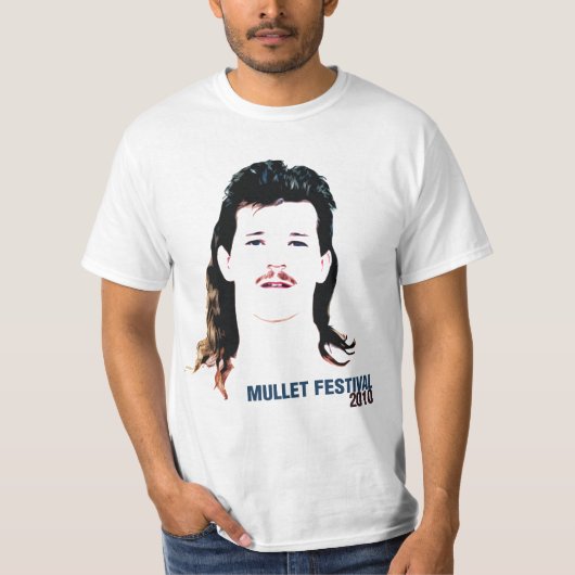 Mullet Festival 2010 T-shirt (Voorkant)