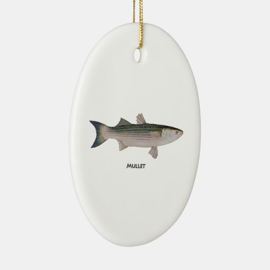 Mullet-Logo Keramisch Ornament (Rechts)