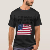 Mullet Mannen Man T-shirt (Voorkant)