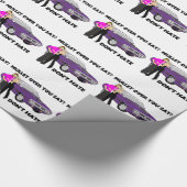 Mullet-over-denk opnieuw cadeaupapier (Hoek)